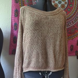 Off the Shoulder Sweater